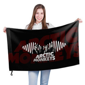 Флаг 3D с принтом Группа Arctic Monkeys в Санкт-Петербурге, 100% полиэстер | плотность ткани — 95 г/м2, размер — 67 х 109 см. Принт наносится с одной стороны | алекс тёрнер | арктик | арктические мартышки | гаражный | группа | дж ейми кук | инди рок | манкис | музыка | мэтт хелдер | ник о мэлли | обезьяна | постпанк ривайвл | психоделический | рок