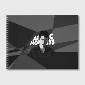 Альбом для рисования с принтом Солист Arctic Monkeys в Санкт-Петербурге, 100% бумага
 | матовая бумага, плотность 200 мг. | arc | алекс тёрнер | арктик | арктические мартышки | гаражный | группа | джейми кук | инди рок | манкис | музыка | мэтт хелдер | ник о мэлли | обезьяна | постпанк ривайвл | психоделический | рок