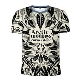 Мужская футболка 3D спортивная с принтом Arctic Monkeys природа в Санкт-Петербурге, 100% полиэстер с улучшенными характеристиками | приталенный силуэт, круглая горловина, широкие плечи, сужается к линии бедра | Тематика изображения на принте: алекс тёрнер | арктик | арктические мартышки | гаражный | группа | джейми кук | инди рок | манкис | музыка | мэтт хелдер | ник о мэлли | обезьяна | постпанк ривайвл | психоделический | рок