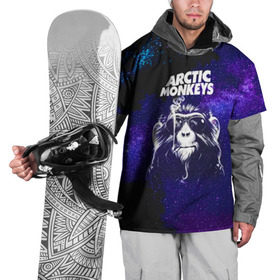 Накидка на куртку 3D с принтом Arctic Monkeys в Санкт-Петербурге, 100% полиэстер |  | алекс тёрнер | арктик | арктические мартышки | гаражный | группа | джейми кук | инди рок | манкис | музыка | мэтт хелдер | ник о мэлли | обезьяна | постпанк ривайвл | психоделический | рок