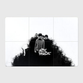 Магнитный плакат 3Х2 с принтом Группа Arctic Monkeys в Санкт-Петербурге, Полимерный материал с магнитным слоем | 6 деталей размером 9*9 см | Тематика изображения на принте: arctic monkeys обезьянка