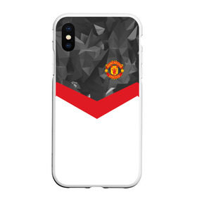 Чехол для iPhone XS Max матовый с принтом Manchester United 2018 #16 в Санкт-Петербурге, Силикон | Область печати: задняя сторона чехла, без боковых панелей | Тематика изображения на принте: emirates | fc | manchester united | абстракция | геометрия | зож | клуб | линии | манчестер юнайтед | модные | мяч | россии | спорт | спортивные | стиль | тренды | футбол | футбольный клуб | экстрим | эмблема