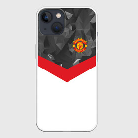 Чехол для iPhone 13 с принтом Manchester United 2018 16 в Санкт-Петербурге,  |  | emirates | fc | manchester united | абстракция | геометрия | зож | клуб | линии | манчестер юнайтед | модные | мяч | россии | спорт | спортивные | стиль | тренды | футбол | футбольный клуб | экстрим | эмблема