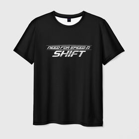 Мужская футболка 3D с принтом Need For Speed: SHIFT в Санкт-Петербурге, 100% полиэфир | прямой крой, круглый вырез горловины, длина до линии бедер | car | crew | dirt | forza | grid | nfs | race | гонки | машина | нфс