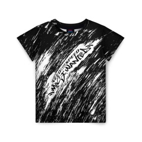 Детская футболка 3D с принтом Need For Speed: Most Wanted в Санкт-Петербурге, 100% гипоаллергенный полиэфир | прямой крой, круглый вырез горловины, длина до линии бедер, чуть спущенное плечо, ткань немного тянется | car | crew | dirt | forza | grid | nfs | race | гонки | машина | нфс