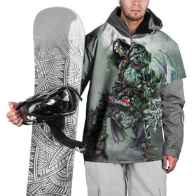 Накидка на куртку 3D с принтом Darksiders 1 в Санкт-Петербурге, 100% полиэстер |  | Тематика изображения на принте: darksiders