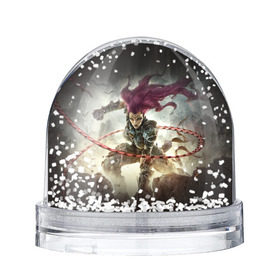 Снежный шар с принтом Darksiders 3 в Санкт-Петербурге, Пластик | Изображение внутри шара печатается на глянцевой фотобумаге с двух сторон | darksiders