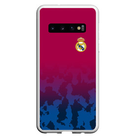 Чехол для Samsung Galaxy S10 с принтом Real Madrid 2018 Military 2 в Санкт-Петербурге, Силикон | Область печати: задняя сторона чехла, без боковых панелей | Тематика изображения на принте: emirates | fc | real madrid | клуб | реал мадрид