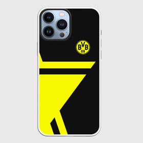 Чехол для iPhone 13 Pro Max с принтом BORUSSIA в Санкт-Петербурге,  |  | borussia | fc | football | football club | sport | боруссия | спорт | спортивные | униформа | фирменные цвета | фк | футбол | футбольный клуб