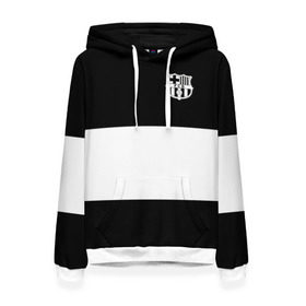 Женская толстовка 3D с принтом FC Barcelona Black Collection в Санкт-Петербурге, 100% полиэстер  | двухслойный капюшон со шнурком для регулировки, мягкие манжеты на рукавах и по низу толстовки, спереди карман-кенгуру с мягким внутренним слоем. | black collection | fc | fc barcelona | fcb | fly emirates | ronaldo | барселона | зож | клуб | линии | месси | модные | мяч | реал мадрид | спорт | спортивные | тренды | футбол | футбольный клуб | эмблема