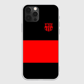 Чехол для iPhone 12 Pro с принтом FC Barcelona Black Collection в Санкт-Петербурге, силикон | область печати: задняя сторона чехла, без боковых панелей | black collection | fc | fc barcelona | fcb | fly emirates | ronaldo | барселона | зож | клуб | линии | месси | модные | мяч | реал мадрид | спорт | спортивные | тренды | футбол | футбольный клуб | эмблема