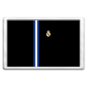 Магнит 45*70 с принтом Real Madrid Line Collection в Санкт-Петербурге, Пластик | Размер: 78*52 мм; Размер печати: 70*45 | emirates | fc | real madrid | клуб | мяч | реал мадрид