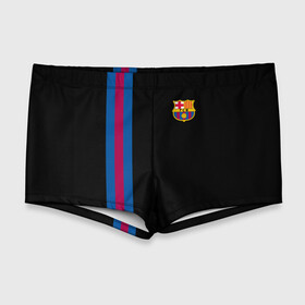 Мужские купальные плавки 3D с принтом FC Barcelona Line Collection в Санкт-Петербурге, Полиэстер 85%, Спандекс 15% |  | fc | барселона | эмблема