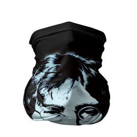Бандана-труба 3D с принтом Джон Леннон 7 в Санкт-Петербурге, 100% полиэстер, ткань с особыми свойствами — Activecool | плотность 150‒180 г/м2; хорошо тянется, но сохраняет форму | john lennon | the beatles | битлс | джон леннон