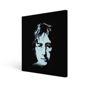 Холст квадратный с принтом Джон Леннон 7 в Санкт-Петербурге, 100% ПВХ |  | john lennon | the beatles | битлс | джон леннон