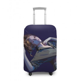 Чехол для чемодана 3D с принтом Scarlett Johansson в Санкт-Петербурге, 86% полиэфир, 14% спандекс | двустороннее нанесение принта, прорези для ручек и колес | scarlett johansson | скарлет йохансон | скарлетт йоханссон