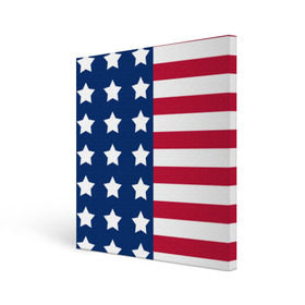 Холст квадратный с принтом USA Flag в Санкт-Петербурге, 100% ПВХ |  | Тематика изображения на принте: star | usa | америка | белый | звезды | красный | линии | полосы | популярные | синий | сша | триколор | туристические | флаг | цвет | штаты