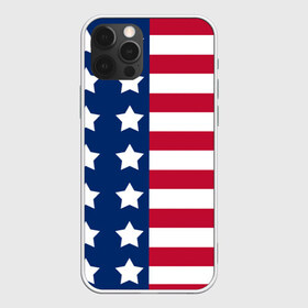 Чехол для iPhone 12 Pro Max с принтом USA FLAG АМЕРИКАНСКИЙ ФЛАГ в Санкт-Петербурге, Силикон |  | star | usa | америка | белый | звезды | красный | линии | полосы | популярные | синий | сша | триколор | туристические | флаг | цвет | штаты