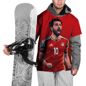 Накидка на куртку 3D с принтом Мохамед Салах в Санкт-Петербурге, 100% полиэстер |  | mohamed salah ghaly | ливерпуль | мохаммед салах хамед гали | сборная египта | спорт | футбол