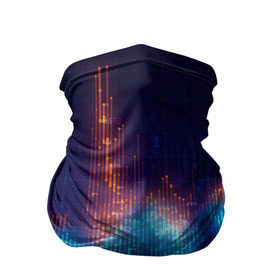 Бандана-труба 3D с принтом Компьютерный код в Санкт-Петербурге, 100% полиэстер, ткань с особыми свойствами — Activecool | плотность 150‒180 г/м2; хорошо тянется, но сохраняет форму | график | разноцветный | яркий
