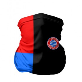Бандана-труба 3D с принтом FC Bayern 2018 Black Version в Санкт-Петербурге, 100% полиэстер, ткань с особыми свойствами — Activecool | плотность 150‒180 г/м2; хорошо тянется, но сохраняет форму | 