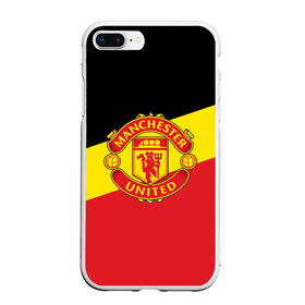 Чехол для iPhone 7Plus/8 Plus матовый с принтом Manchester United 2018 Colors в Санкт-Петербурге, Силикон | Область печати: задняя сторона чехла, без боковых панелей | emirates | fc | manchester united | абстракция | геометрия | зож | клуб | линии | манчестер юнайтед | модные | мяч | россии | спорт | спортивные | стиль | тренды | утбол | футбольный клуб | экстрим | эмблема