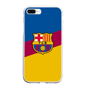 Чехол для iPhone 7Plus/8 Plus матовый с принтом FC Barcelona 2018 Colors в Санкт-Петербурге, Силикон | Область печати: задняя сторона чехла, без боковых панелей | fc | fc barcelona | fcb | fly emirates | ronaldo | абстракция | барселона | геометрия | зож | клуб | линии | месси | модные | мяч | реал мадрид | спорт | спортивные | тренды | футбол | футбольный клуб | эмблема