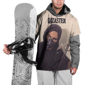 Накидка на куртку 3D с принтом Dizaster в Санкт-Петербурге, 100% полиэстер |  | Тематика изображения на принте: dizaster | king of the dot | oxxxymiron | versus | versus battle | батл рэп | дизастер | окимирон