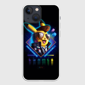 Чехол для iPhone 13 mini с принтом Пикачу в Санкт-Петербурге,  |  | go | pikachu | pokemon | poket monster | нинтендо | пикачу | покемон | японская поп культура