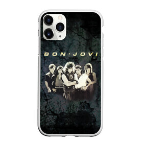 Чехол для iPhone 11 Pro матовый с принтом Группа Bon Jovi в Санкт-Петербурге, Силикон |  | bon jovi | бон | бон джови | глэм | группа | джови | джон | рок | хард