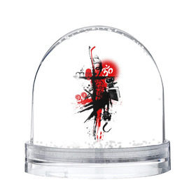 Снежный шар с принтом Треш полька Будда в Санкт-Петербурге, Пластик | Изображение внутри шара печатается на глянцевой фотобумаге с двух сторон | будда | тату | треш полька