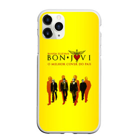 Чехол для iPhone 11 Pro матовый с принтом Группа Bon Jovi в Санкт-Петербурге, Силикон |  | bon jovi | бон | бон джови | глэм | группа | джови | джон | рок | хард