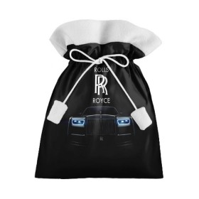 Подарочный 3D мешок с принтом Rolls Royce phantom в Санкт-Петербурге, 100% полиэстер | Размер: 29*39 см | Тематика изображения на принте: luxury | phantom | rich | rolls royce | rr | авто | автомобили | бренд | известные | логотип | машина | надписи | огни | ролс ройс | роскошь | тень | фары | черный