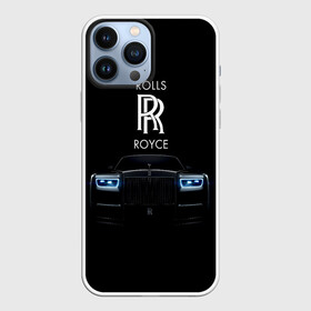 Чехол для iPhone 13 Pro Max с принтом Rolls Royce phantom в Санкт-Петербурге,  |  | luxury | phantom | rich | rolls royce | rr | авто | автомобили | бренд | известные | логотип | машина | надписи | огни | ролс ройс | роскошь | тень | фары | черный