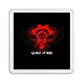 Магнит 55*55 с принтом Gears of War в Санкт-Петербурге, Пластик | Размер: 65*65 мм; Размер печати: 55*55 мм | Тематика изображения на принте: 