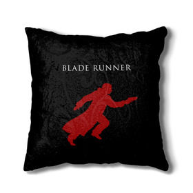 Подушка 3D с принтом Blade Runner в Санкт-Петербурге, наволочка – 100% полиэстер, наполнитель – холлофайбер (легкий наполнитель, не вызывает аллергию). | состоит из подушки и наволочки. Наволочка на молнии, легко снимается для стирки | 2049 | blade runner | bladerunner