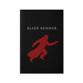Обложка для паспорта матовая кожа с принтом Blade Runner в Санкт-Петербурге, натуральная матовая кожа | размер 19,3 х 13,7 см; прозрачные пластиковые крепления | 2049 | blade runner | bladerunner