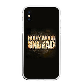 Чехол для iPhone XS Max матовый с принтом Hollywood Undead звезда в Санкт-Петербурге, Силикон | Область печати: задняя сторона чехла, без боковых панелей | charlie scene | danny | funny man | hollywood | j dog | johnny 3 tears | undead | альтернативный | андед | голивуд | голливудская | группа | кранккор | метал | нежить | ню | реп | рок | рэп | рэпкор