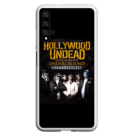 Чехол для Honor 20 с принтом Hollywood Undead Underground в Санкт-Петербурге, Силикон | Область печати: задняя сторона чехла, без боковых панелей | charlie scene | danny | funny man | hollywood | j dog | johnny 3 tears | undead | альтернативный | андед | голивуд | голливудская | группа | кранккор | метал | нежить | ню | реп | рок | рэп | рэпкор