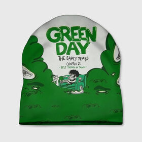 Шапка 3D с принтом Монстр Green Day в Санкт-Петербурге, 100% полиэстер | универсальный размер, печать по всей поверхности изделия | american idiot | green day | альтернативный | билли джо армстронг | грин дей | группа | зелёный день | майк дёрнт | музыка | надпись | панк | поп | поппанк | рок | тре кул