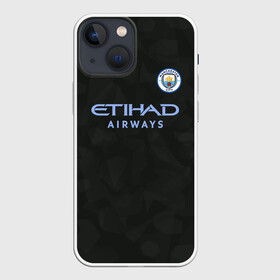 Чехол для iPhone 13 mini с принтом Manchester City Kit Third в Санкт-Петербурге,  |  | citi | city | cyty | manchester | siti | sity | англия | болельщик | горожане | гостевая | манчестер | сити | фанат | футбольная форма