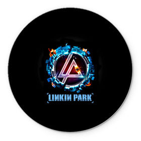 Коврик для мышки круглый с принтом Двигатель Linkin Park в Санкт-Петербурге, резина и полиэстер | круглая форма, изображение наносится на всю лицевую часть | bennington | chester | linkin park | альтернативный метал | альтернативный рок | беннингтон | группа | линкин парк | музыкант | ню метал | певец | рок | рэп | рэп рок | честер | электроник рок