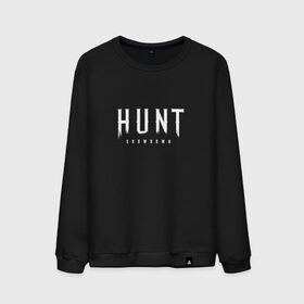 Мужской свитшот хлопок с принтом Hunt: Showdown White Logo в Санкт-Петербурге, 100% хлопок |  | crytek | game | hunt | hunt: showdown | hunter | monsters | showdown | игра | крайтек | охота | столкновение