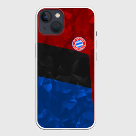 Чехол для iPhone 13 с принтом FC Bayern 2018 Abstract colors в Санкт-Петербурге,  |  | bayern | fc | абстракция | бавария | геометрия | спорт | футбольный клуб