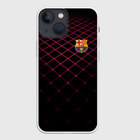 Чехол для iPhone 13 mini с принтом FC Barcelona 2018 Line в Санкт-Петербурге,  |  | fc | fc barcelona | fcb | fly emirates | ronaldo | абстракция | барселона | геометрия | зож | клуб | линии | месси | модные | мяч | реал мадрид | спорт | спортивные | тренды | футбол | футбольный клуб | эмблема