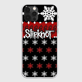 Чехол для iPhone 12 Pro Max с принтом Праздничный Slipknot в Санкт-Петербурге, Силикон |  | Тематика изображения на принте: slipknot | альтернативный метал | андерс | грув метал | колсефни | кори | красный | метал | музыка | новогодний | новый год | ню метал | рождество | рок | слипкнот | снежинки | тейлор