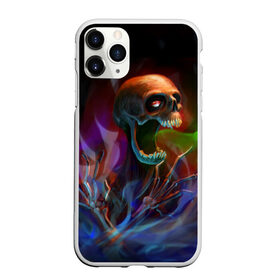 Чехол для iPhone 11 Pro матовый с принтом Skull в Санкт-Петербурге, Силикон |  | halloween | pumpkin | witch | ведьма | демон | кот | тыква | хэллоуин | череп