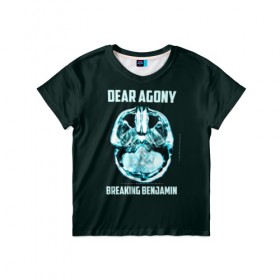 Детская футболка 3D с принтом Dear Agony, Breaking Benjamin в Санкт-Петербурге, 100% гипоаллергенный полиэфир | прямой крой, круглый вырез горловины, длина до линии бедер, чуть спущенное плечо, ткань немного тянется | benjamin | breaking | альтернативная | альтернативный | американская | бенджамин | бернли | брейкинг | группа | метал | музыка | ню | нюметал | песни | постгранж | рок | хард | хардрок