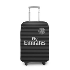 Чехол для чемодана 3D с принтом PSG 2018 Original #4 в Санкт-Петербурге, 86% полиэфир, 14% спандекс | двустороннее нанесение принта, прорези для ручек и колес | fc | fly emirates | paris | psg | лого | париж | псж | спорт | спортивные | фк | футбольный клуб