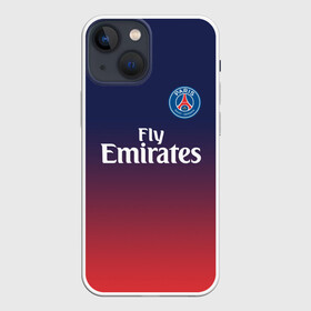 Чехол для iPhone 13 mini с принтом PSG SPORT ORIGINAL GRADIENT   ПСЖ в Санкт-Петербурге,  |  | fc | fly emirates | paris | psg | лого | париж | псж | спорт | спортивные | фк | футбольный клуб